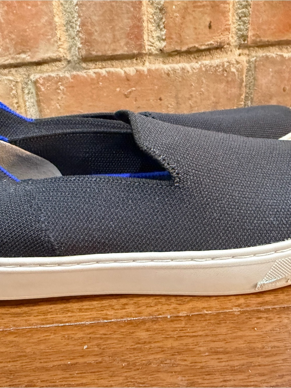 Rothy’s Black Slip-On Sneakers / women’s 9 - Picture 4 of 6